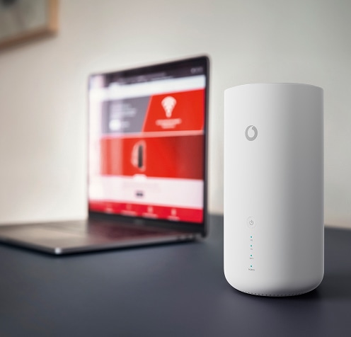 GigaCube-Router im Vodafone Shop Oschatz – WLAN aus der Steckdose